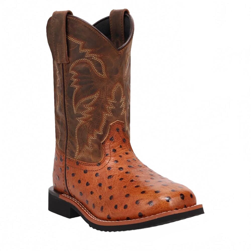 NEW DAN POST. kids' jet leather boot in tan